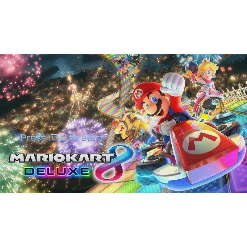 Nintendo Switch Mario Kart 8 Deluxe Bundle with Gray Joy-Con, 2 of 8