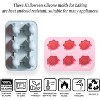 JDICTION 2 Packs Ghost Silicone Molds for Chocolate, Candy, Jelly, Gummy, Crayon, Resin, Mini Cake, Halloween DIY Crafts - 4 of 4