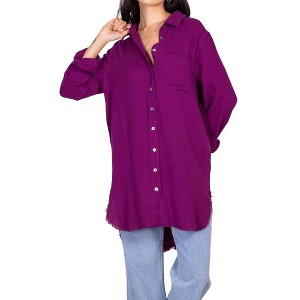 Women's Not So Basic Gauze Top - Before You - 1 of 4