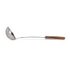 Petromax Kitchen or Campfire Serving Ladle with Spout, Durable Stainless Steel and Wooden Handle, Large 3.4 fl oz - 2 of 4