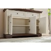 MOEPISY Farmhouse Style Kitchen Storage Cabinet, Large Cabinet with Drawers and Doors - 4 of 4