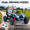 24V 2 Seater Ride on UTV Kids Car with Remote Control, Ride on Truck Toys with LED Lights, Bluetooth, Treaded Tires, for Boys Girls - 4 of 4