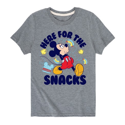 Boys' - Disney - Here For The Snacks Short Sleeve Graphic T-Shirt - image 1 of 4