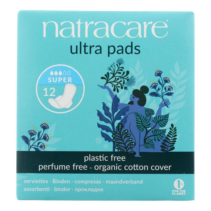 Natracare Organic Cotton Ultra Pads Super - Case of 12/12 ct, 2 of 6