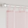 Awesome Home  Cassandra Voile Decorative Tab Top Curtains Pair - 3 of 4
