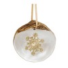 Melrose Shell Snowflake Ornament (Set of 12) - 3 of 4