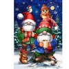 Briarwood Lane Winter Garden Flag 12x18 For Outdoor Warm Wishes Gnomes For Winter Garden Flag Flags For Outside - 3 of 4