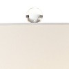 Possini Euro Design Miriam Modern Table Lamp 28 1/2" Tall Light Aqua Blue Textured Glass White Drum Shade for Bedroom Living Room Bedside Nightstand - 3 of 4