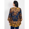 Avenue Women's Plus Size Cara Blouson Peasant Blouse - image 3 of 4