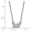 Black Bow Jewelry Sterling Silver Alpha Phi Greek Life Necklace 18 Inch - 2 of 4
