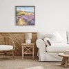 Stupell Industries Lavender Field Hills Floating Frame Canvas Art, Gray, 18" x 18" - 3 of 4