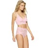 Felina | Finesse Lace Cami Bralette & Mock-Wrap Brief | 2-Piece Set - 3 of 4