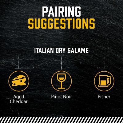 Columbus Sliced Italian Dry Salame Deli Meats - 12oz