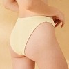 Women's Pucker Textured Low-Rise Extra High Leg Extra Cheeky Bikini Bottom - Wild Fable™ - 2 of 4