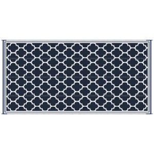 Aghana Digitals Reversible Waterproof Outdoor Rug - Foldable, Durable Polypropylene with Stake - 1 of 4