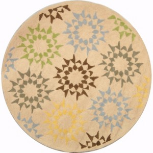 Martha Stewart Quilt - MSR1843 - Indoor Hand Hooked Rugs - 1 of 3