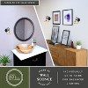 VAXCEL Vine Oil Shale Black Rustic Bathroom Wall Light Fixture - 3 of 4