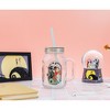 Silver Buffalo Disney The Nightmare Before Christmas Jack and Sally 21-Ounce Glass Mason Jar - 3 of 4