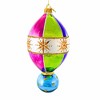 Huras Family 7.75 In Queen's Delight Merry & Bright Lemon Drop Reflector Tree Ornaments - 3 of 4