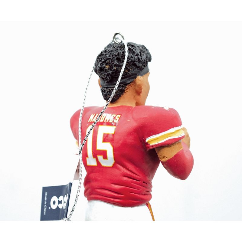 Forever Collectibles Kansas City Chiefs Patrick Mahomes NFL Player Ornament, 4 of 6