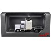 Kenworth W900 Sleeper Cab White 1/87 (HO) Scale Plastic Model Car by Promotex - 3 of 3