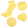 Unique Bargains Sticky Five Finger Socks 4 Pair - 3 of 4