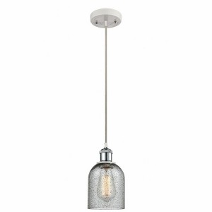 Caledonia - 1 Light Cord Hung Mini Pendant In Industrial Style-10 Inches Tall and 5 Inches Wide - 1 of 1