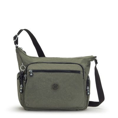 Kipling Gabbie Crossbody Bag Green Moss