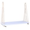 Okak Outdoor Bench Swing with Cushions,Handcrafted Acacia Wood Porch Swing,10.8ft Rope Hanging Patio Swing Bench for Garden,Backyard,Lawn - 2 of 4