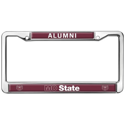 Missouri State University Alumni Logo Full Size Standard License Plate Metal Frame