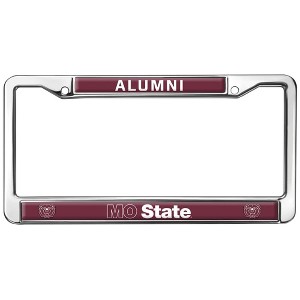 Missouri State University Alumni Logo Full Size Standard License Plate Metal Frame - 1 of 4