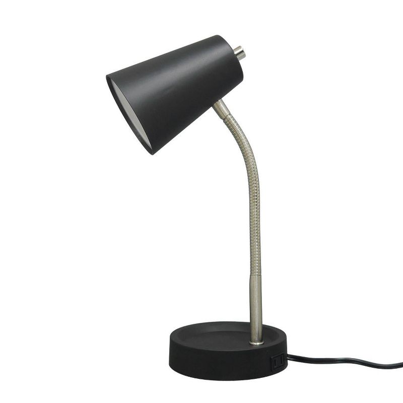 Task Table Lamp (Includes LED Light Bulb) Black - Room Essentials&#8482;, 4 of 11