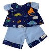 Dinosaurs Roaming Short Set for 15–16 Inch Cabbage Patch Kid Dolls - 4 of 4