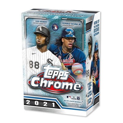 2021 Topps MLB Chrome Baseball Trading Card Blaster Box