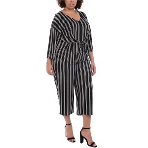NY Collection Womens Cropped Jumpsuit - 1 of 1