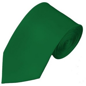 Men's Solid Color Slim 2.75 Inch Wide And 58 Inch Long Neckties - 1 of 4