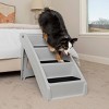 PetSafe CozyUp Folding Pet Steps - Gray - 3 of 4