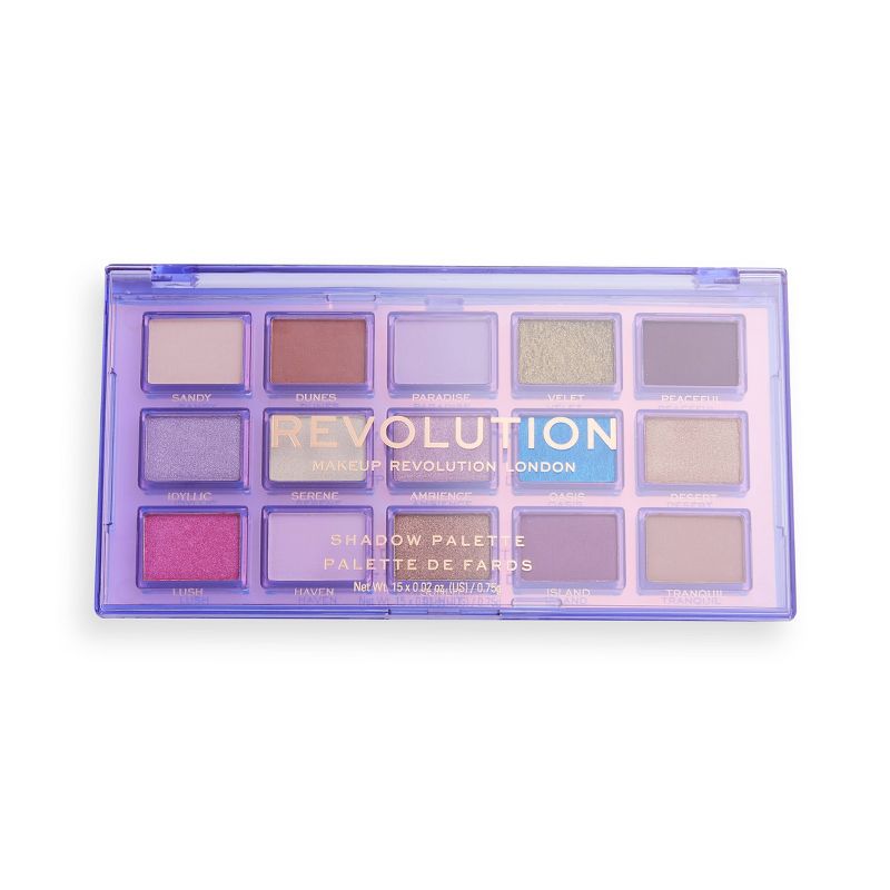 Makeup Revolution Reflective Eyeshadow Palette - 0.3oz, 3 of 8