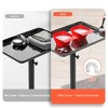 TASALON Adjustable Salon Tray with 10 Plastic Films - Black - 4 of 4