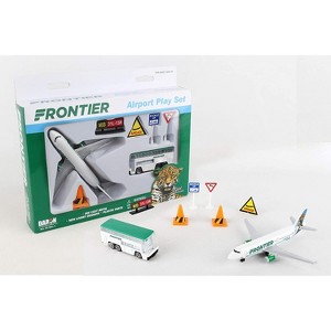 Daron Frontier Spot The Jaguar Play Set Airline Airport Set, Ages 3+, Toy Vehicle Playset - 1 of 4