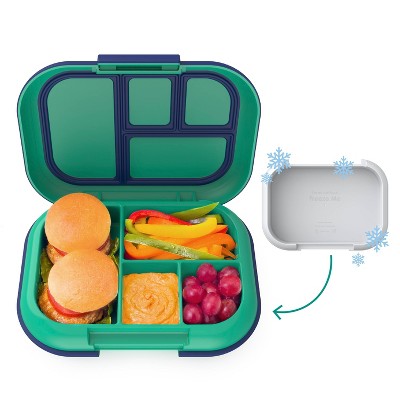 Bentgo Kids' Chill Lunch Box, Bento-style Solution, 4 Compartments ...