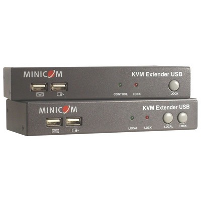 Tripp Lite Minicom USB / VGA over Cat5 UTP KCM Console Extender Kit 500ft - 1 Computer(s) - 1 Local User(s) - 1 Remote User(s)