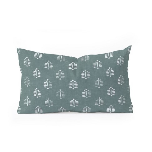 Teal print 2024 throw pillows