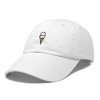 Dalix Double Scoop Ice Cream Embroidered Mens Cotton Dad Hat Baseball Cap - 4 of 4