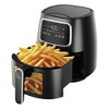 Kitchen Elite 5.5 Qt. Digital Air Fryer, Countertop Cooker w/ LED Screen, Black - 2 of 4