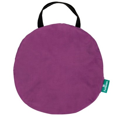 Large Purple Mesh Pet Playpen with Zippered Door