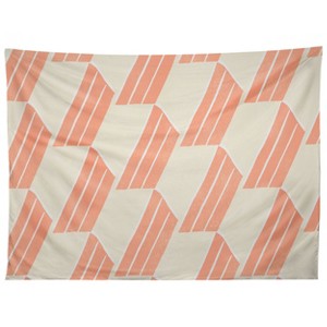 Sunshinecanteen Minimalist Pink Hex Tile Tapestry - Society6 - 1 of 3