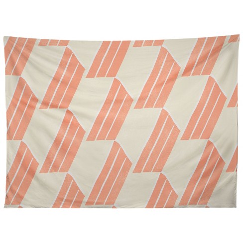 Sunshinecanteen Minimalist Pink Hex Tile Tapestry Society6 Target