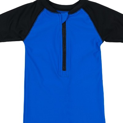solid navy & black