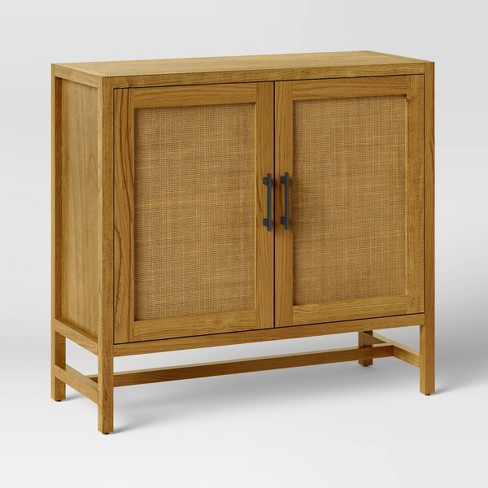 Warwick 2 Door Cabinet Natural - Threshold™